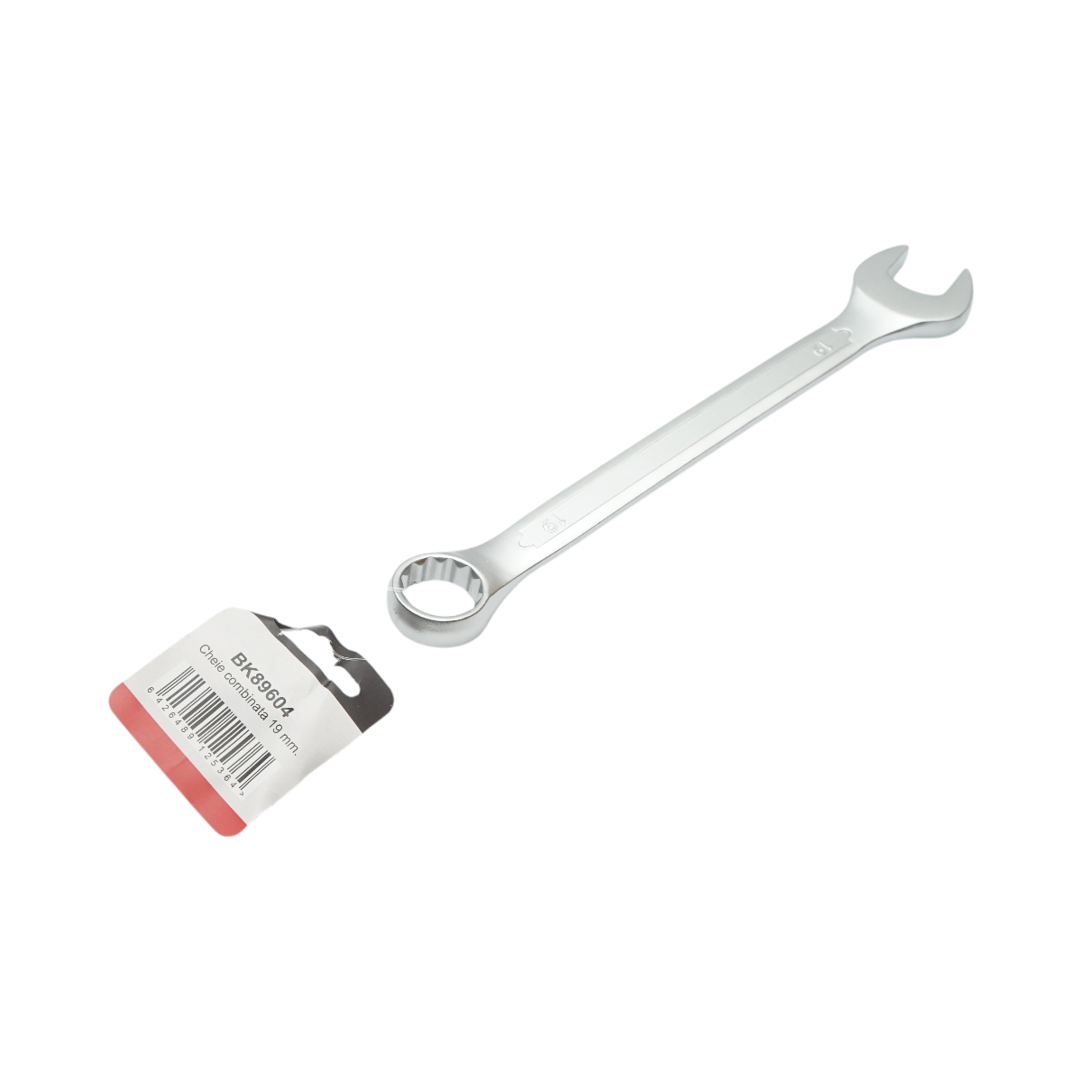 Cheie combinata fixa si inelara de 19mm profesionala Cr-V Breckner Germany - imagine 3