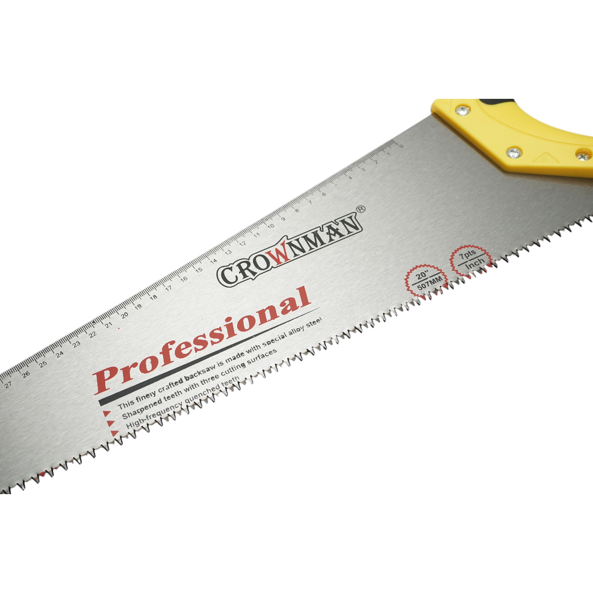 Fierastrau de mana 507mm profesional Crownman - imagine 4
