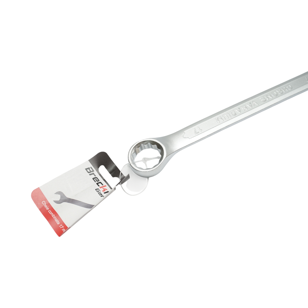 Cheie combinata fixa si inelara de 17mm profesionala Cr-V Breckner Germany - imagine 5