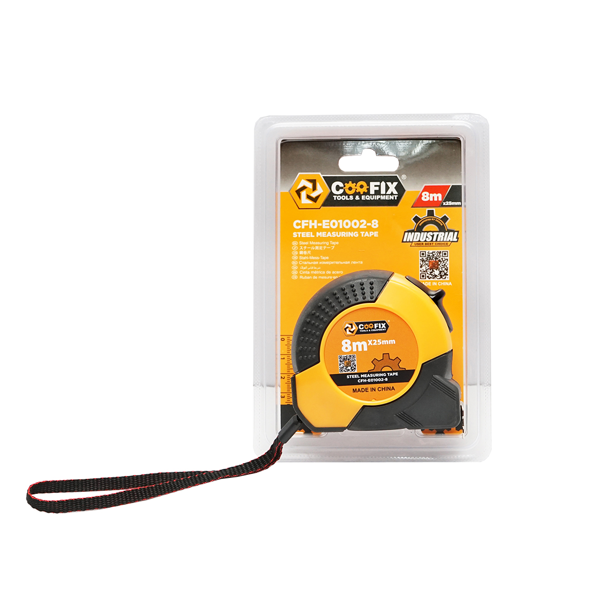 Ruleta 8M x 25mm profesionala Coofix