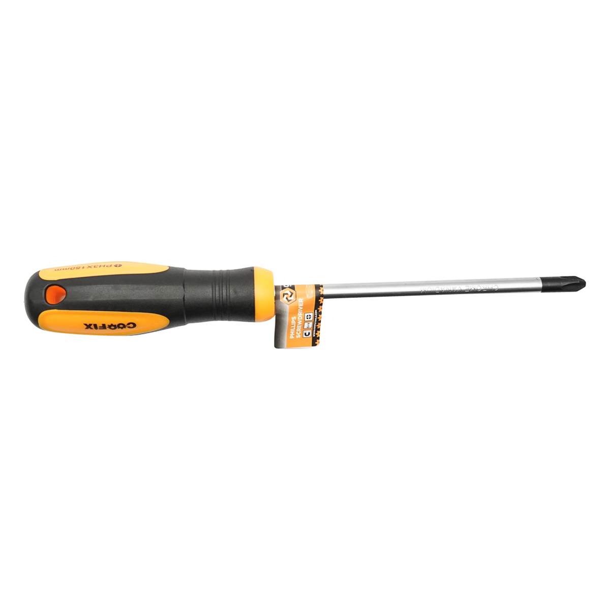 Surubelnita in cruce PH3x150mm Cr-V cu varf magnetic profesionala Coofix - imagine 4