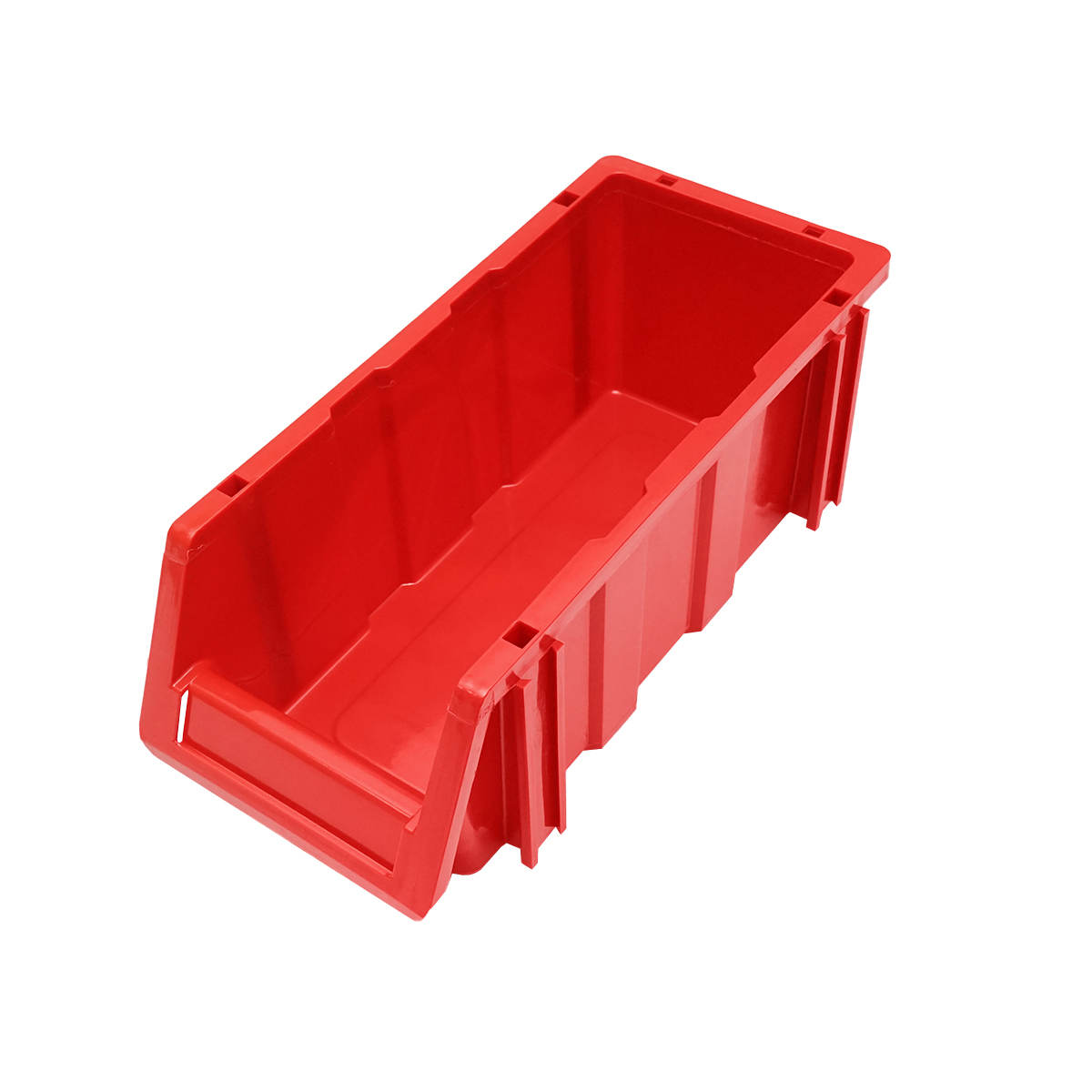 Stand cu 24 cutii pentru depozitare / organizare, cutie din plastic rosie, albastra,700x400x1150mm - imagine 9