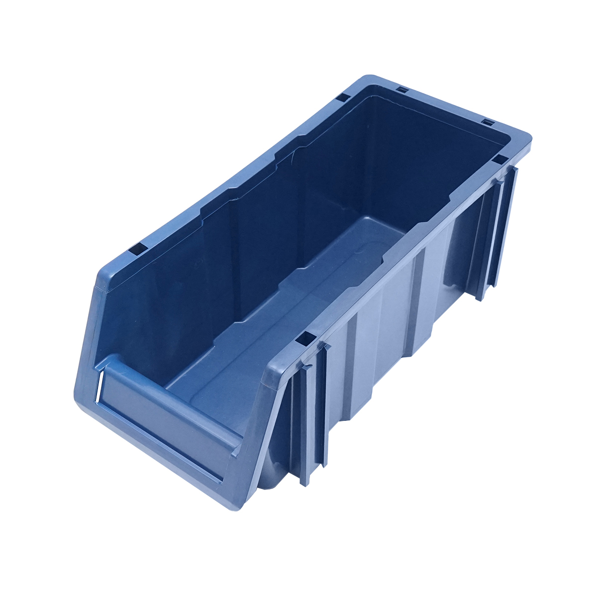 Stand cu 24 cutii pentru depozitare / organizare, cutie din plastic rosie, albastra,700x400x1150mm - imagine 11