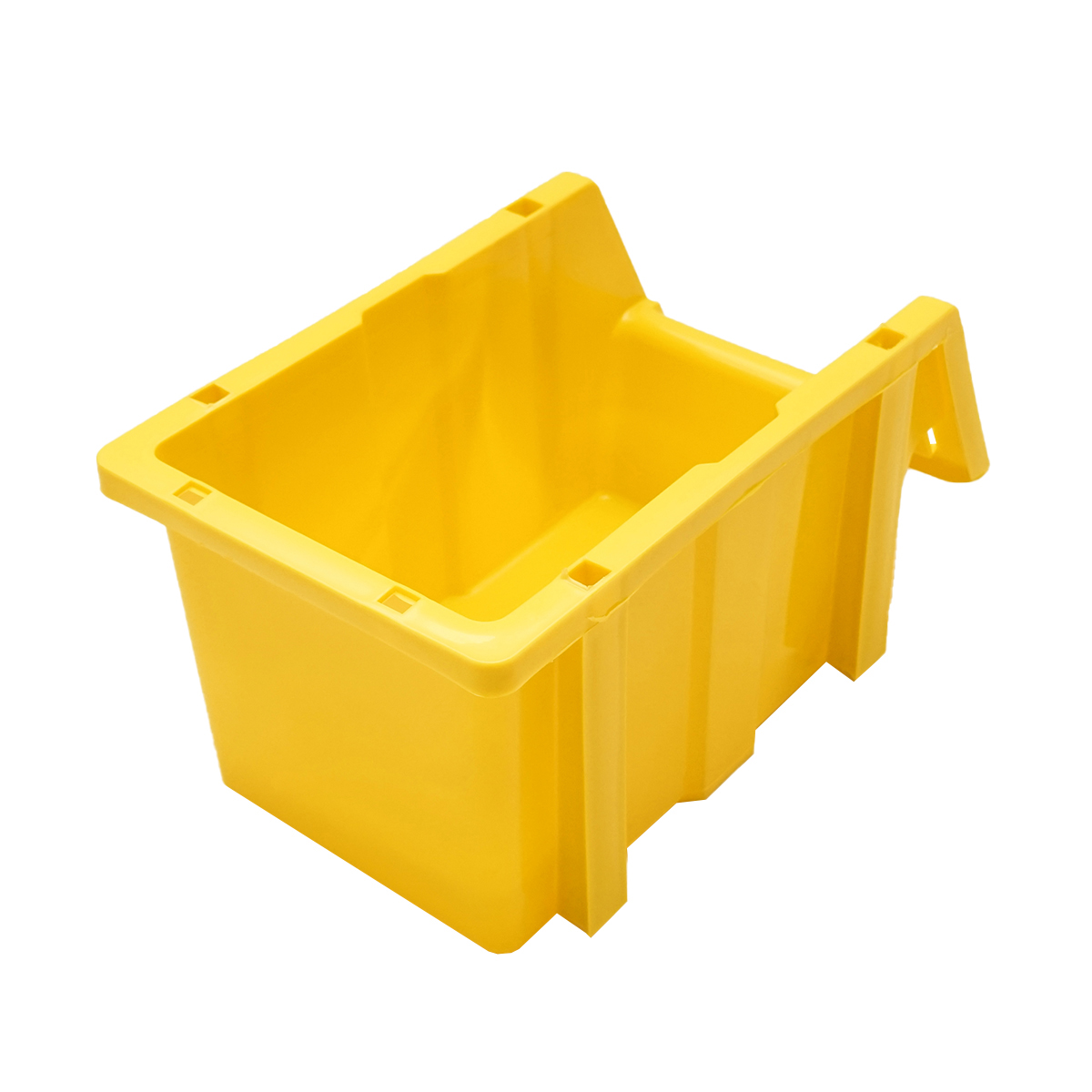 Stand cu 24 cutii pentru depozitare / organizare, cutie din plastic rosie, galbena,700x300x1150mm - imagine 7