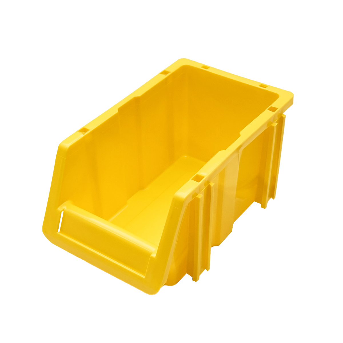 Stand cu 24 cutii pentru depozitare / organizare, cutie din plastic rosie, galbena,700x300x1150mm - imagine 6