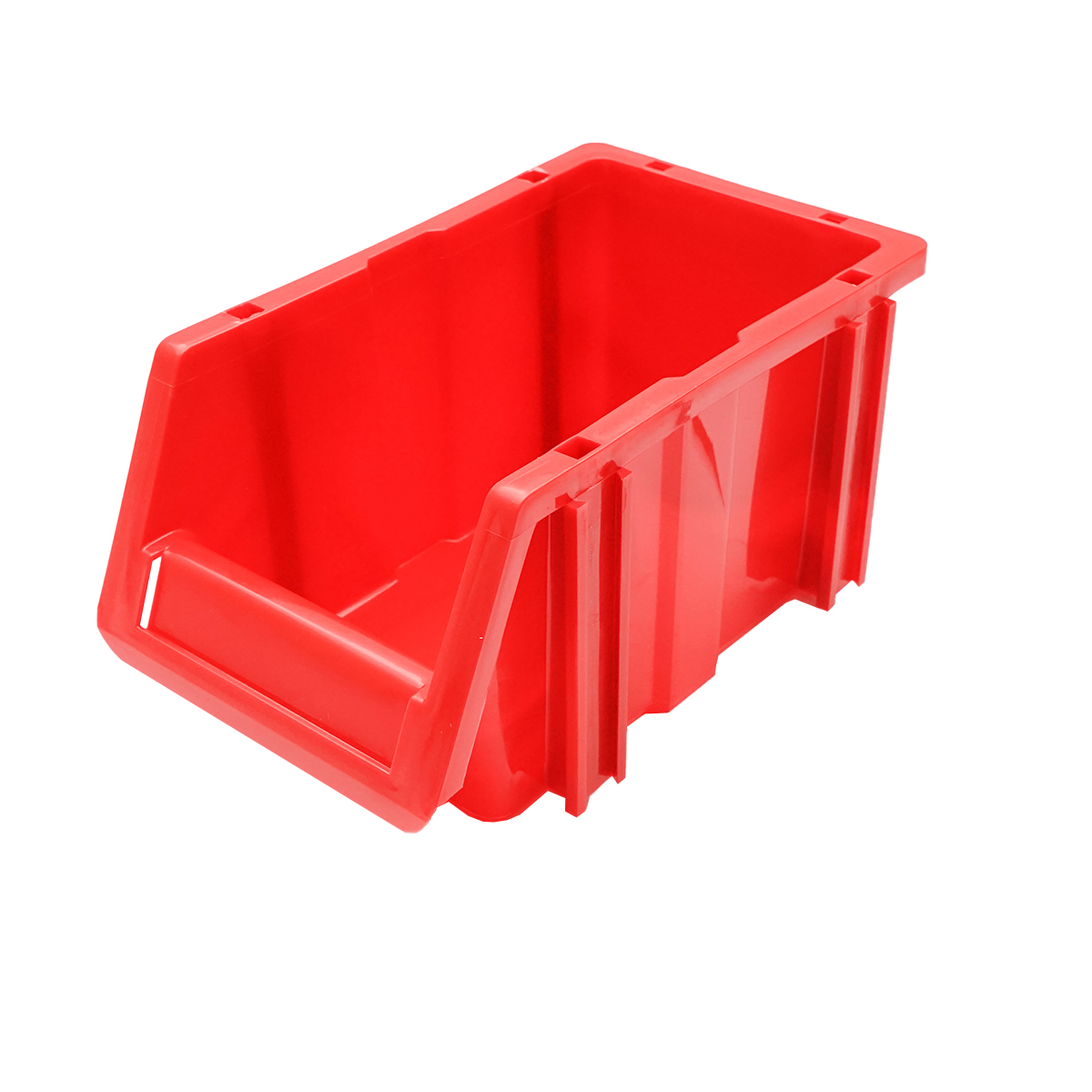 Stand cu 24 cutii pentru depozitare / organizare, cutie din plastic rosie, galbena,700x300x1150mm - imagine 4