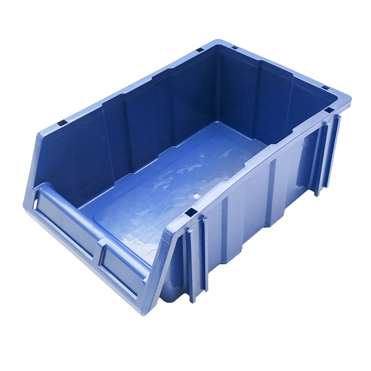 Stand cu 15 cutii pentru depozitare / organizare, cutie din plastic albastra, 765x400x1100mm - imagine 7