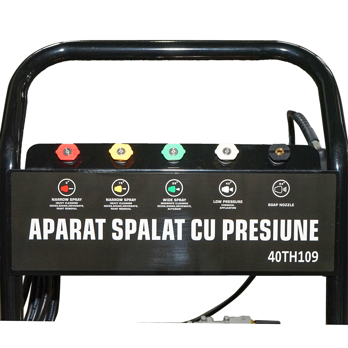 Aparat de spalat cu presiune 7.5CP 20 mpa cu furtun 7.5m si pistol Thor - imagine 7