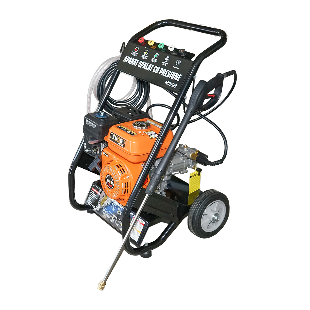 Aparat de spalat cu presiune 7.5CP 20 mpa cu furtun 7.5m si pistol Thor - imagine 3