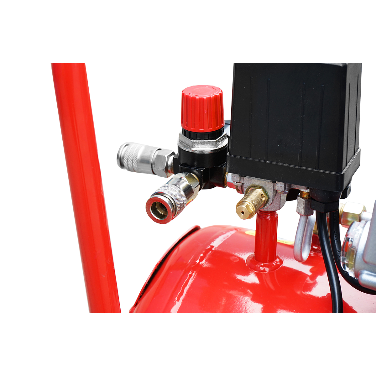 Compresor aer 24L putere 1.5kW/2CP presiune maxima 8 Bar, volum aer aspirat 184L Breckner Germany - imagine 8