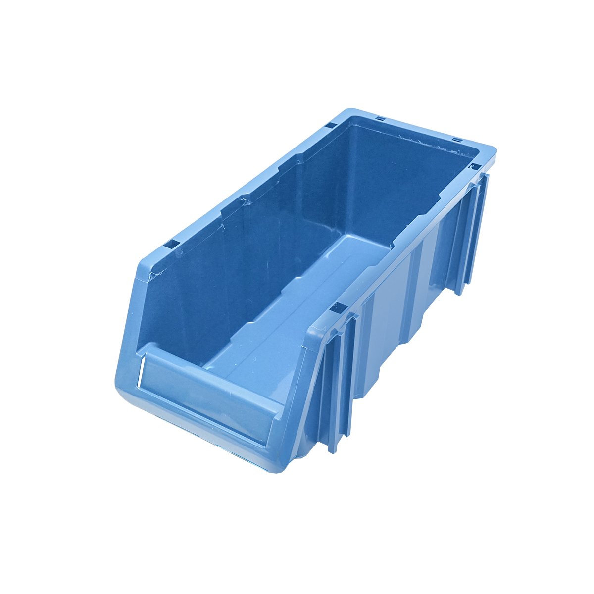 Stand cu 26 cutii pentru depozitare / organizare, cutie din plastic albastra,1020x510x1350mm - imagine 6