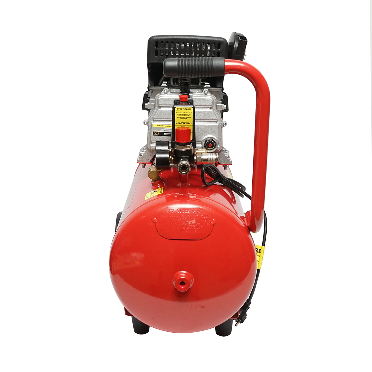 Compresor aer 50L putere 1.5kW/2CP presiune maxima 8 Bar, volum aer aspirat 184L Breckner Germany - imagine 3