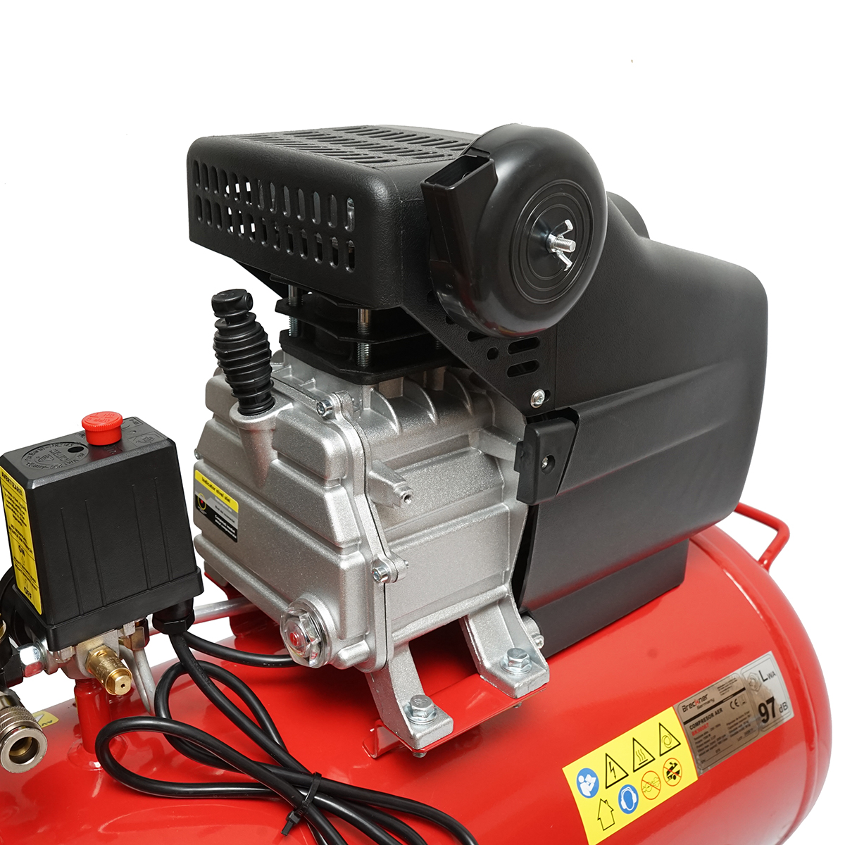 Compresor aer 50L putere 1.5kW/2CP presiune maxima 8 Bar, volum aer aspirat 184L Breckner Germany - imagine 8