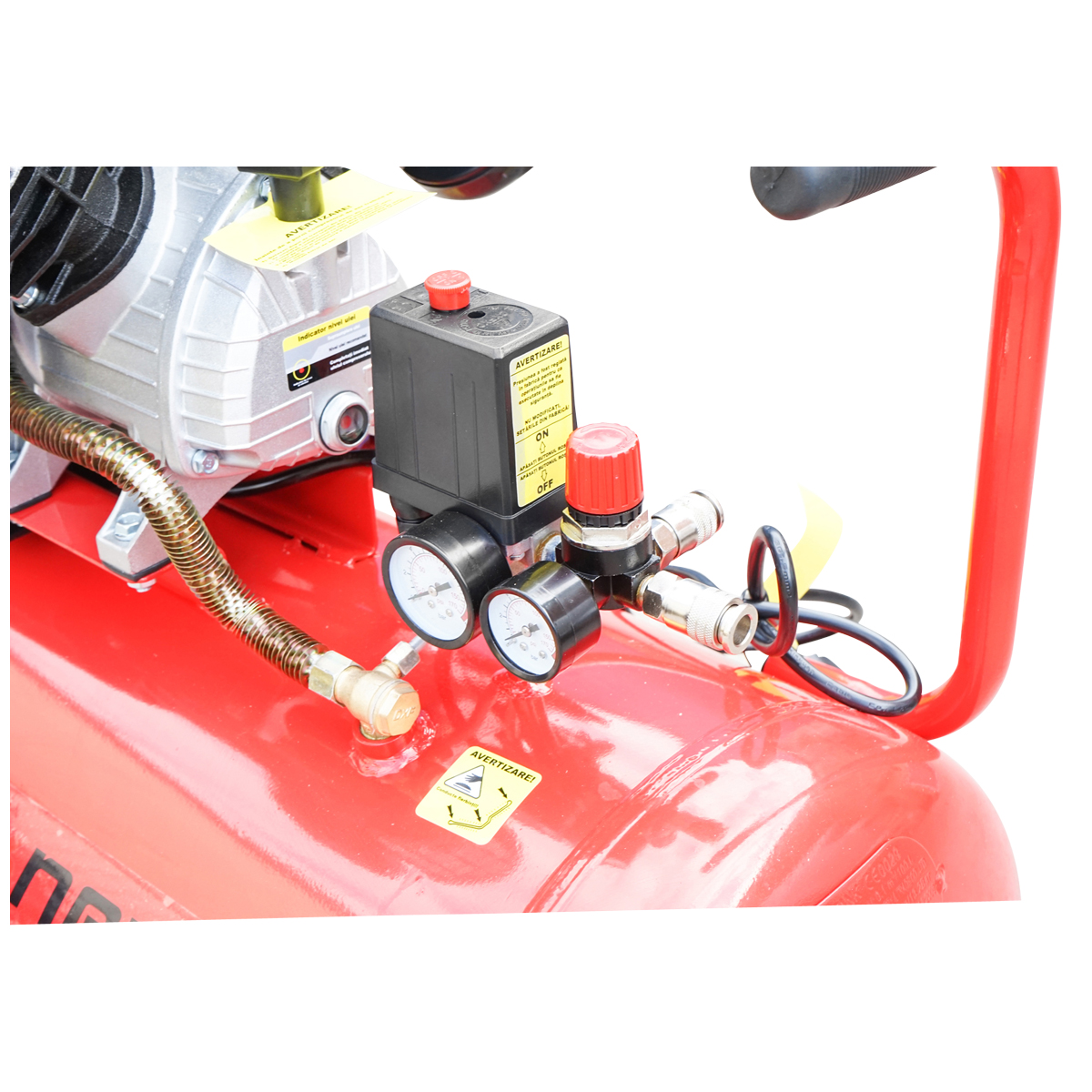 Compresor aer 100L putere 2.2kW/3CP presiune maxima 8 Bar, volum aer aspirat 316L Breckner Germany	 - imagine 8