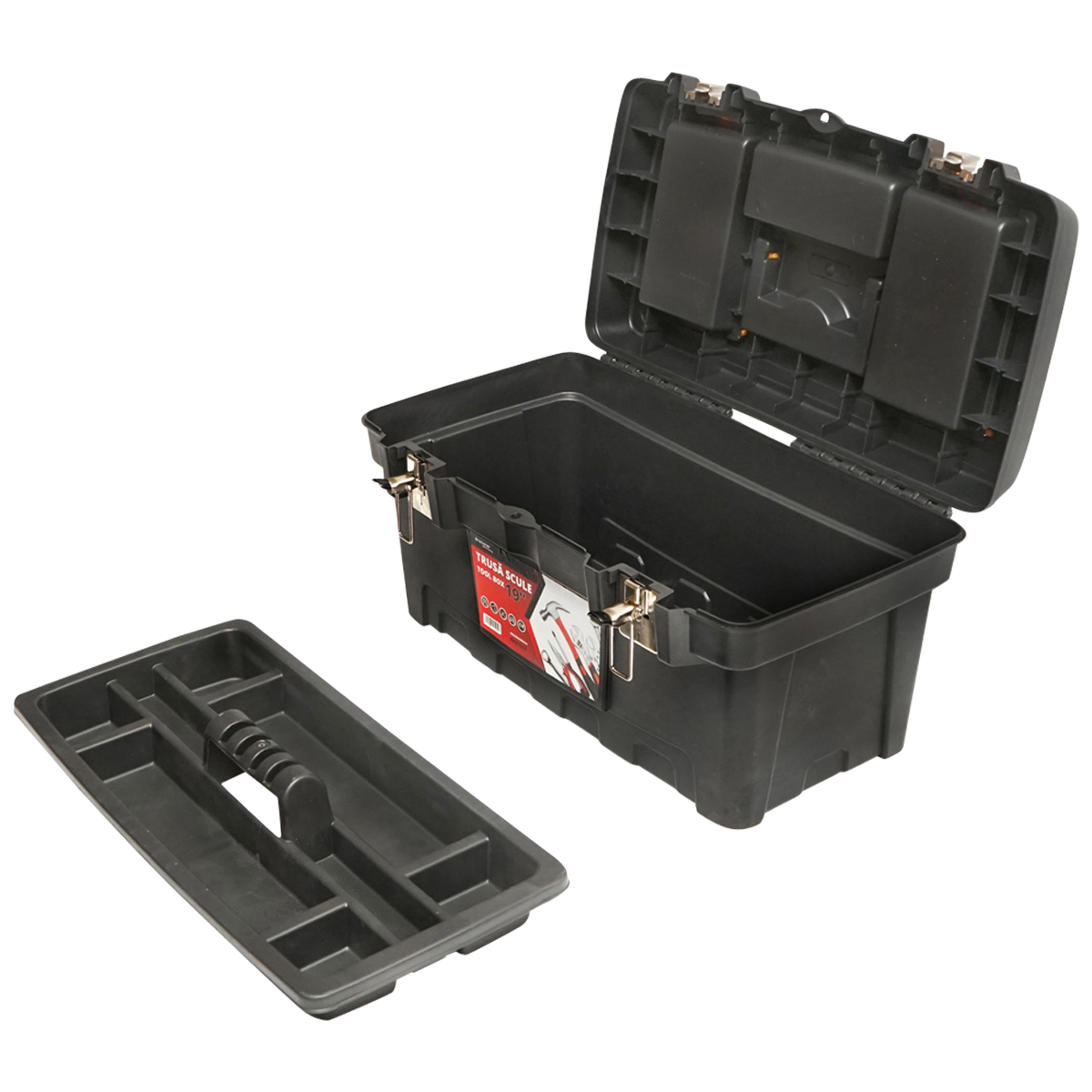 Cutie pentru scule din plastic 490x260x240mm Breckner Germany - imagine 10