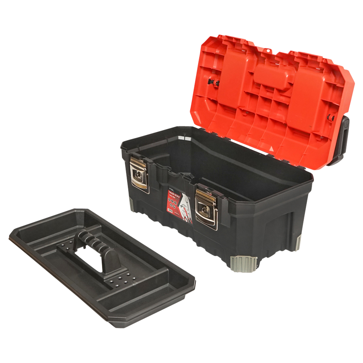 Cutie pentru scule profesionala cu maner aluminiu 560x300x277mm Breckner Germany - imagine 11