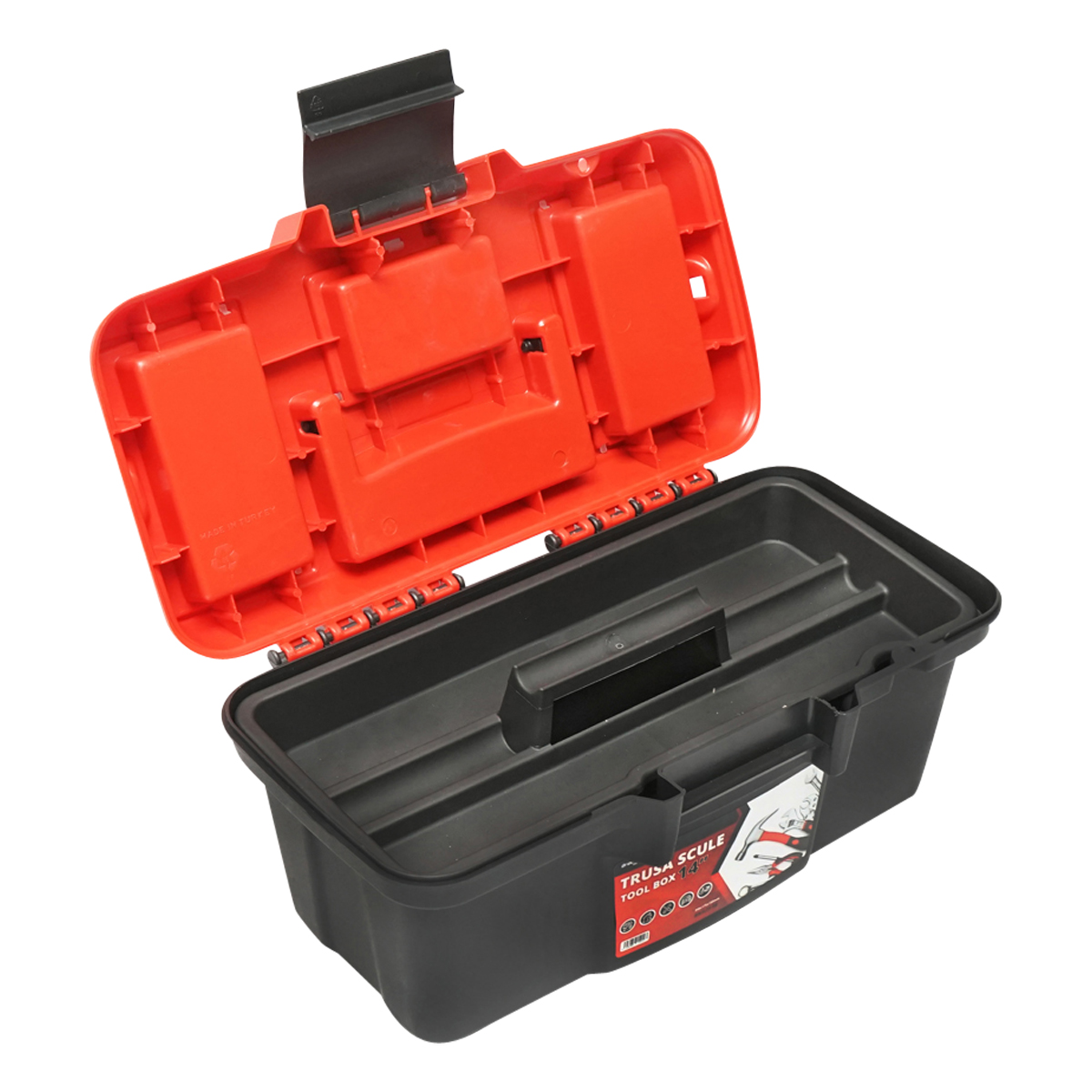Cutie pentru scule din plastic 345x175x150mm Breckner Germany - imagine 8