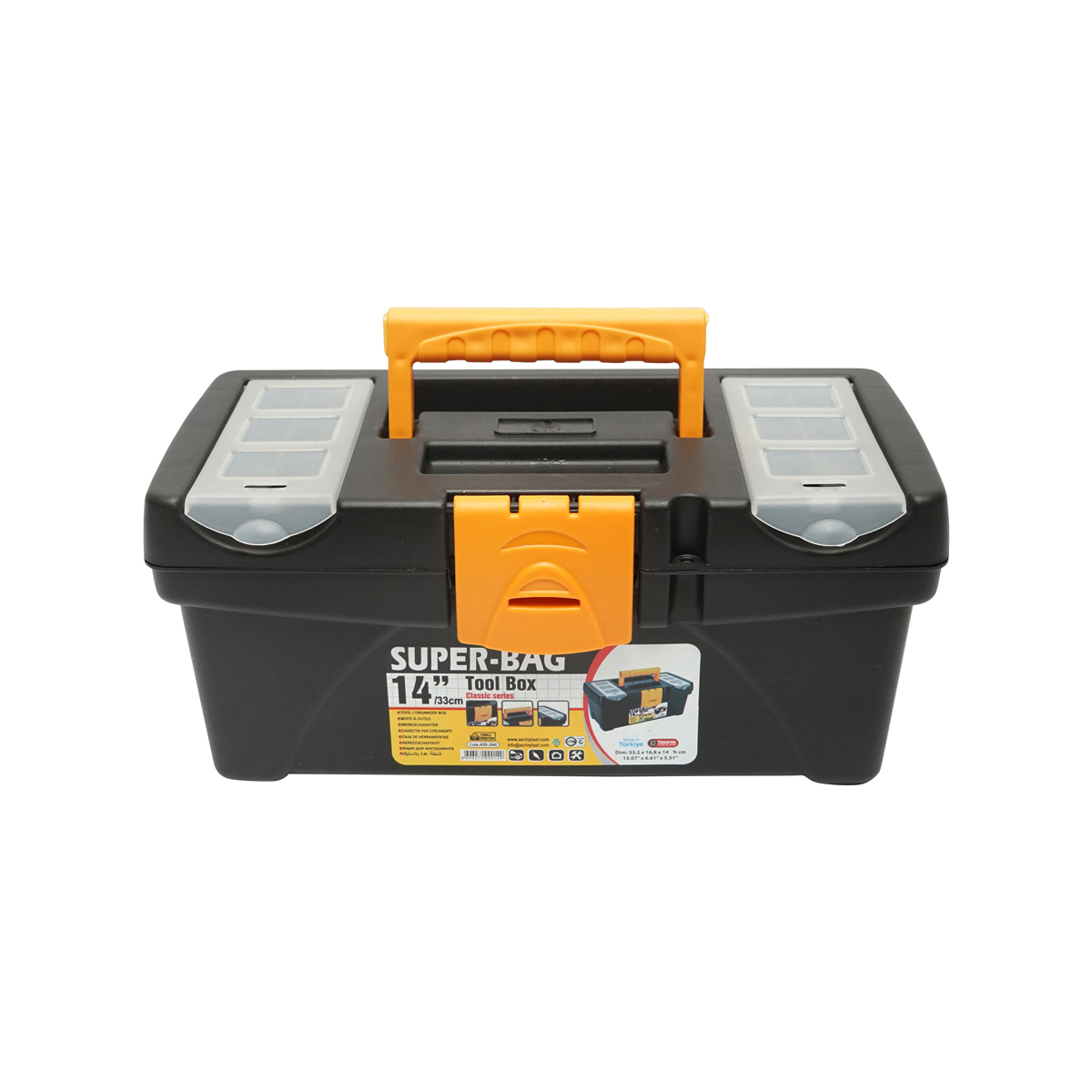 Cutie pentru scule din plastic 332x168x140mm Breckner Germany