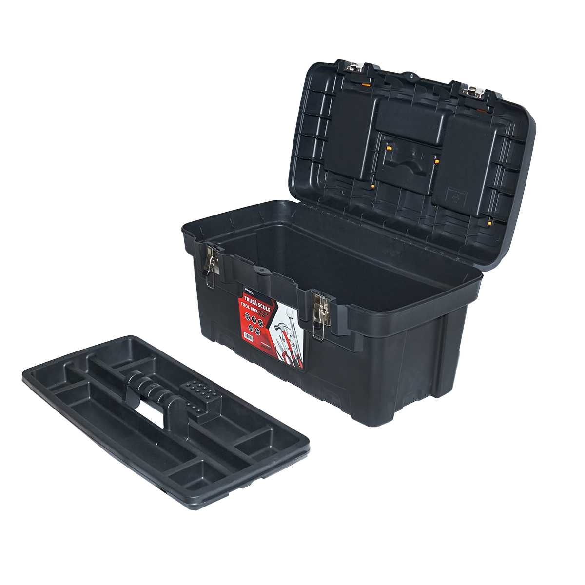 Cutie pentru scule plastic 570x315x295mm Breckner Germany - imagine 9