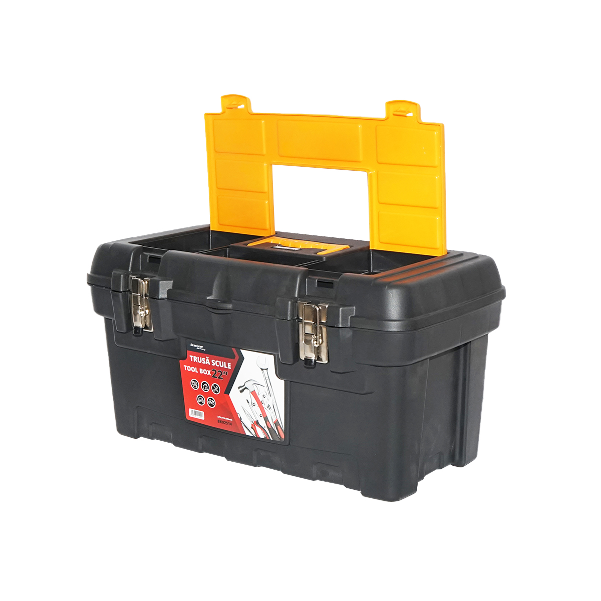Cutie pentru scule plastic 570x315x295mm Breckner Germany - imagine 6
