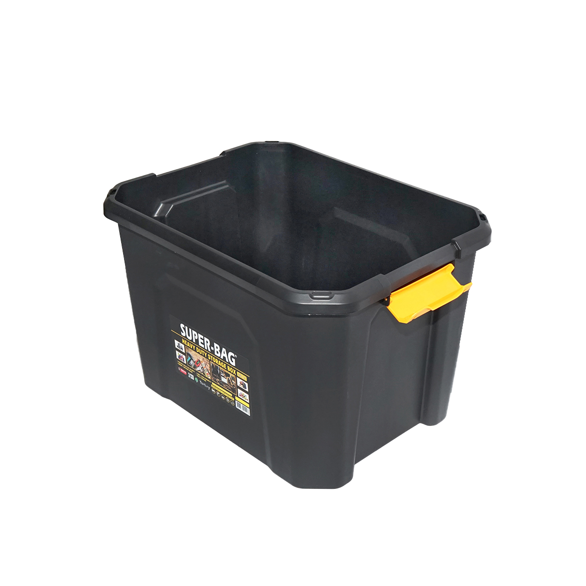 Cutie depozitare cu capac pentru sarcini grele 40L 490x380x320mm - imagine 5