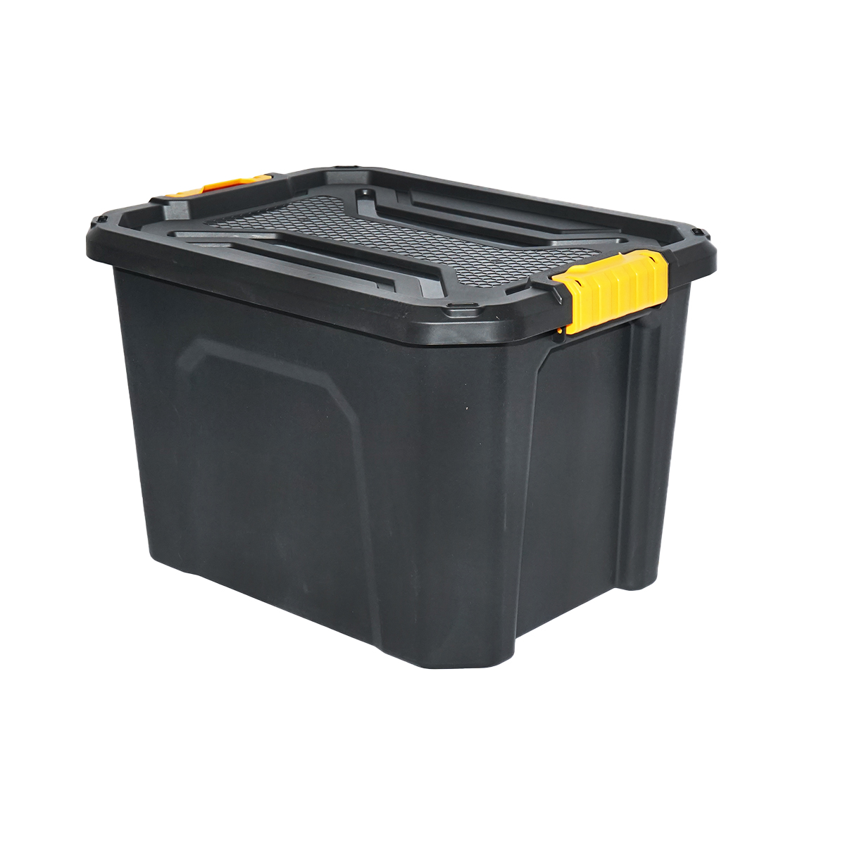 Cutie depozitare cu capac pentru sarcini grele 40L 490x380x320mm - imagine 2