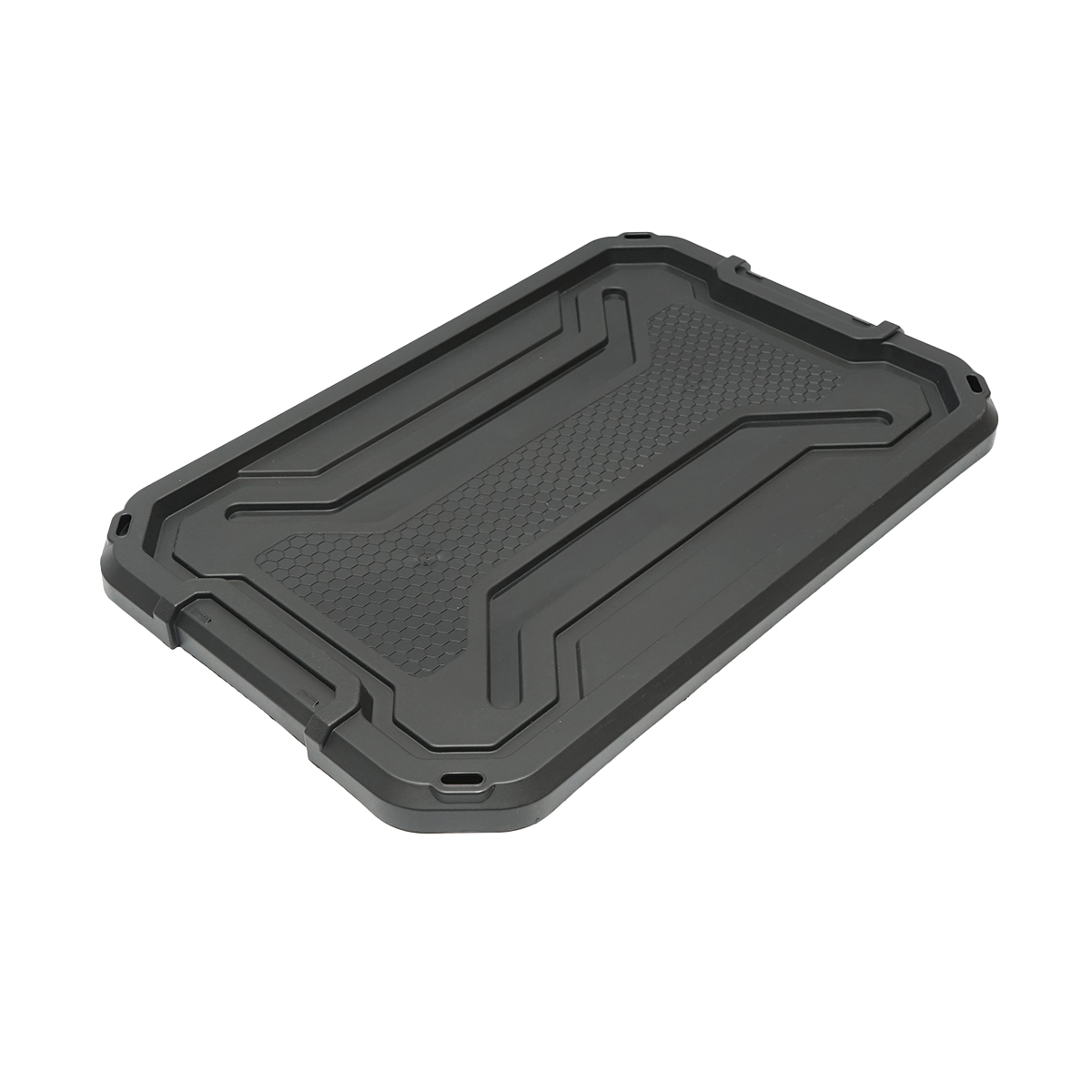 Cutie depozitare cu capac pentru sarcini grele 60L 580x380x405mm - imagine 8