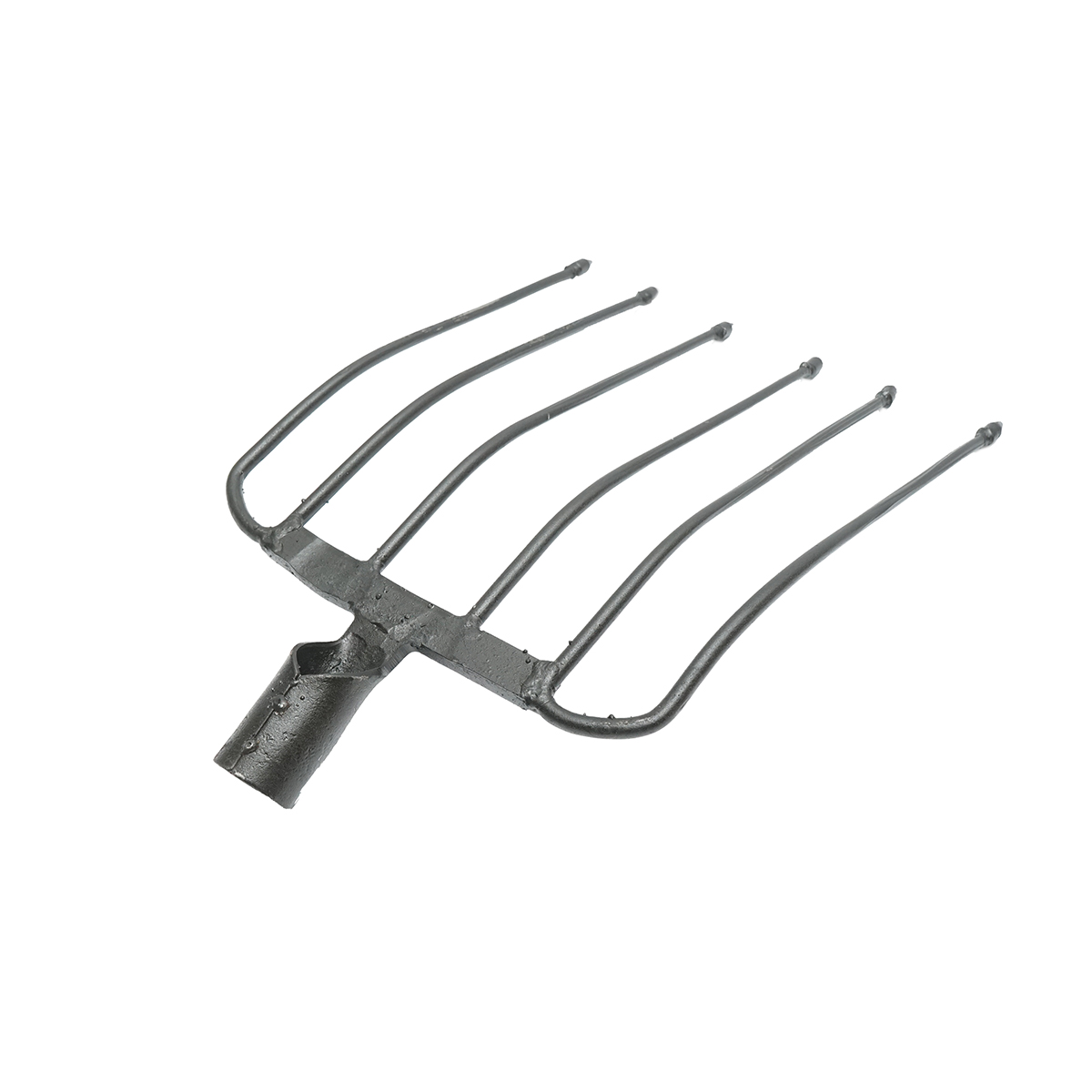 Furca metal cu 6 coarne (fara maner) - imagine 3
