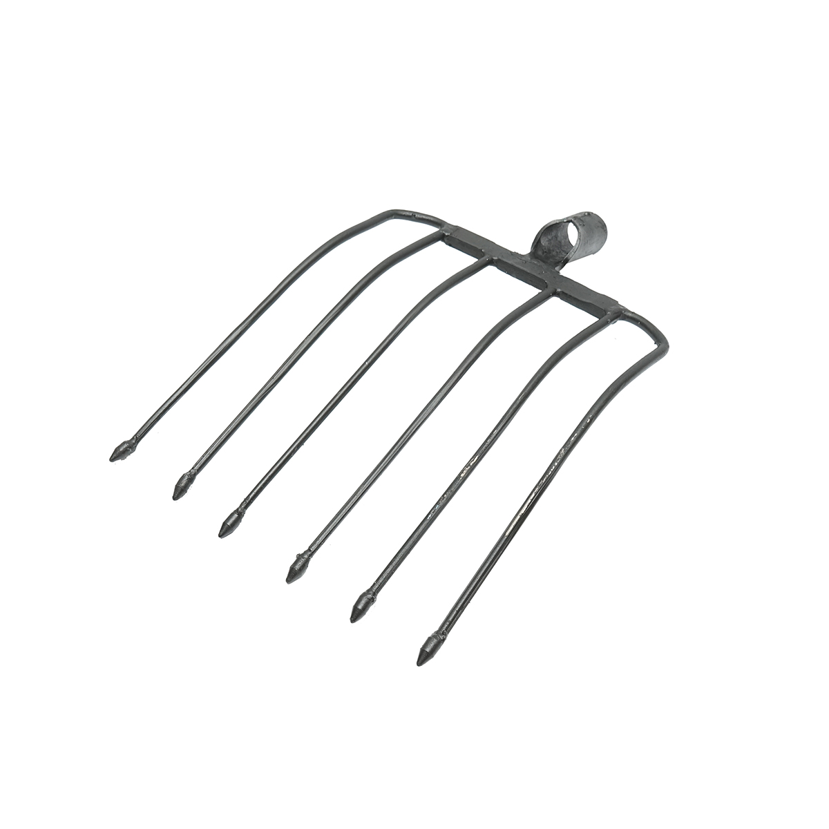 Furca metal cu 6 coarne (fara maner) - imagine 2