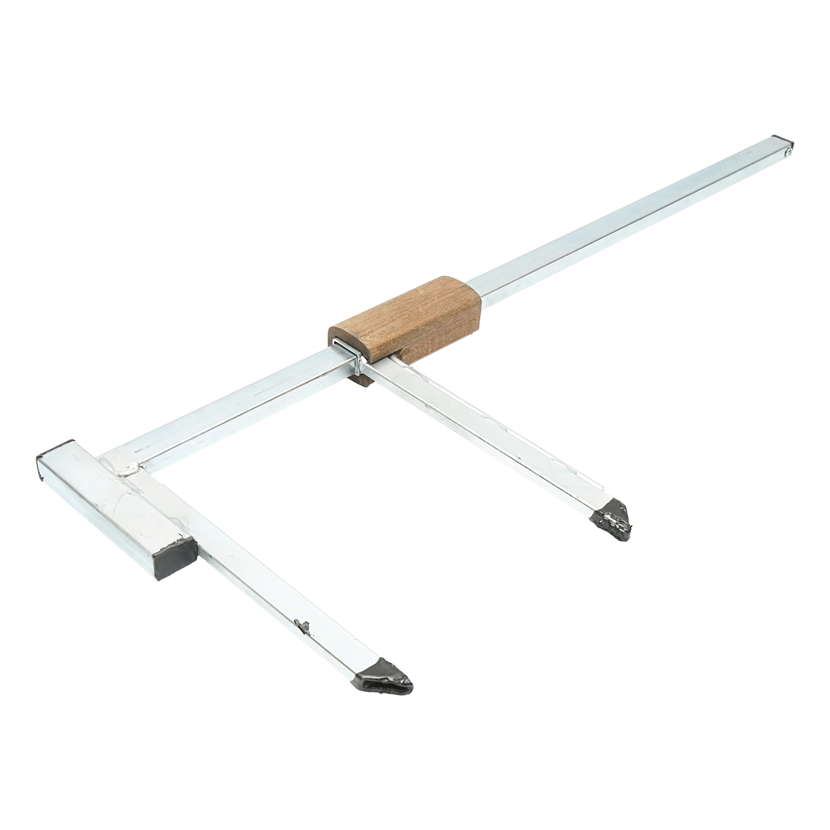 Clupa forestiera 600mm metalica cu maner de lemn - imagine 2