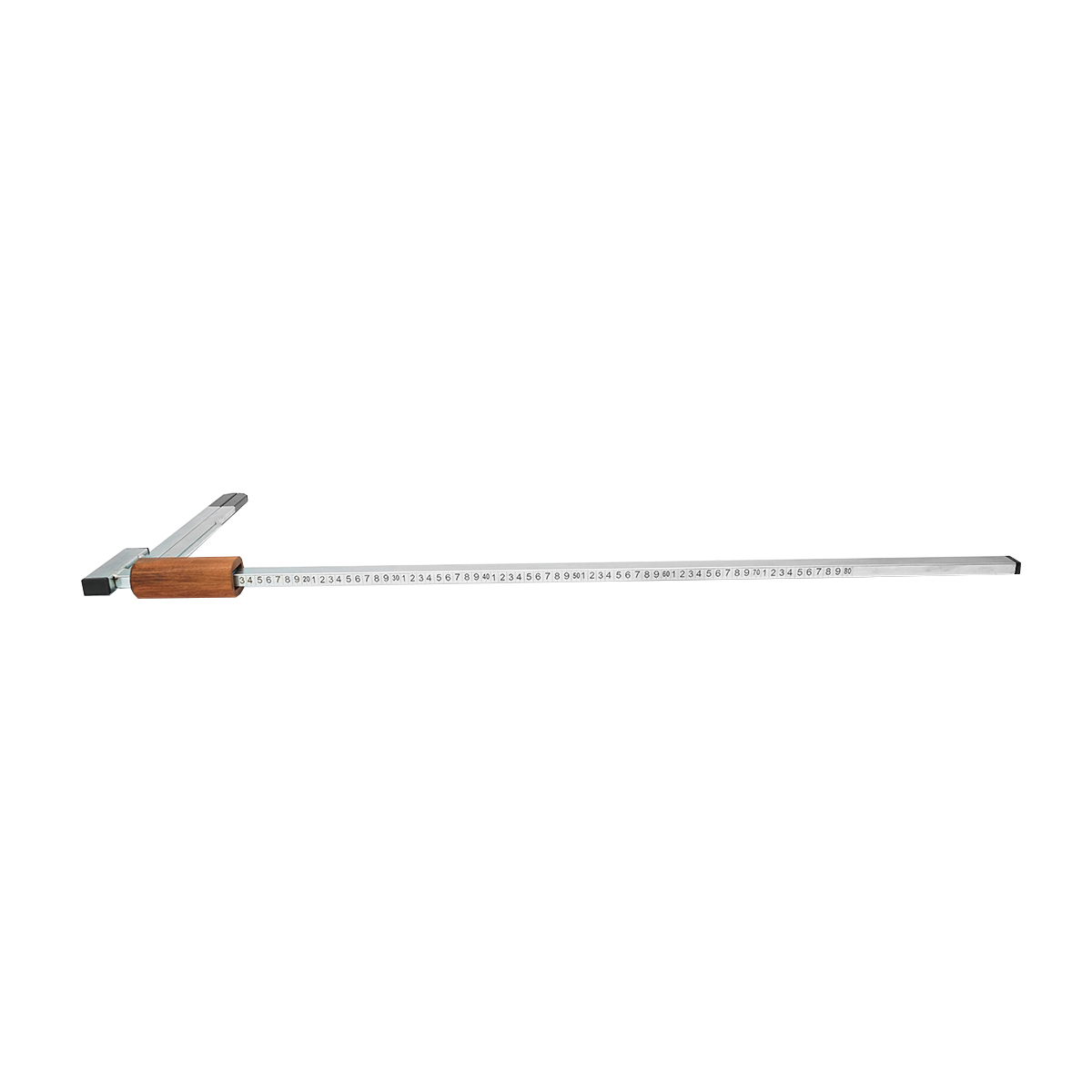 Clupa forestiera 800mm metalica cu maner de lemn - imagine 3