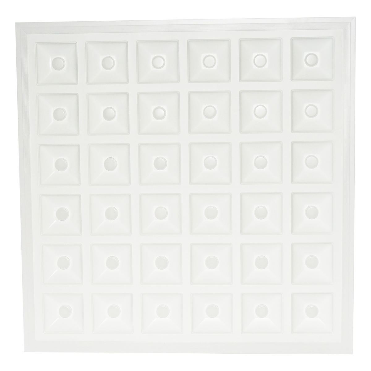 Panou cu 144 LED-uri chip 2835 suport de aluminiu 48W 595x595x20mm Breckner Germany - imagine 4