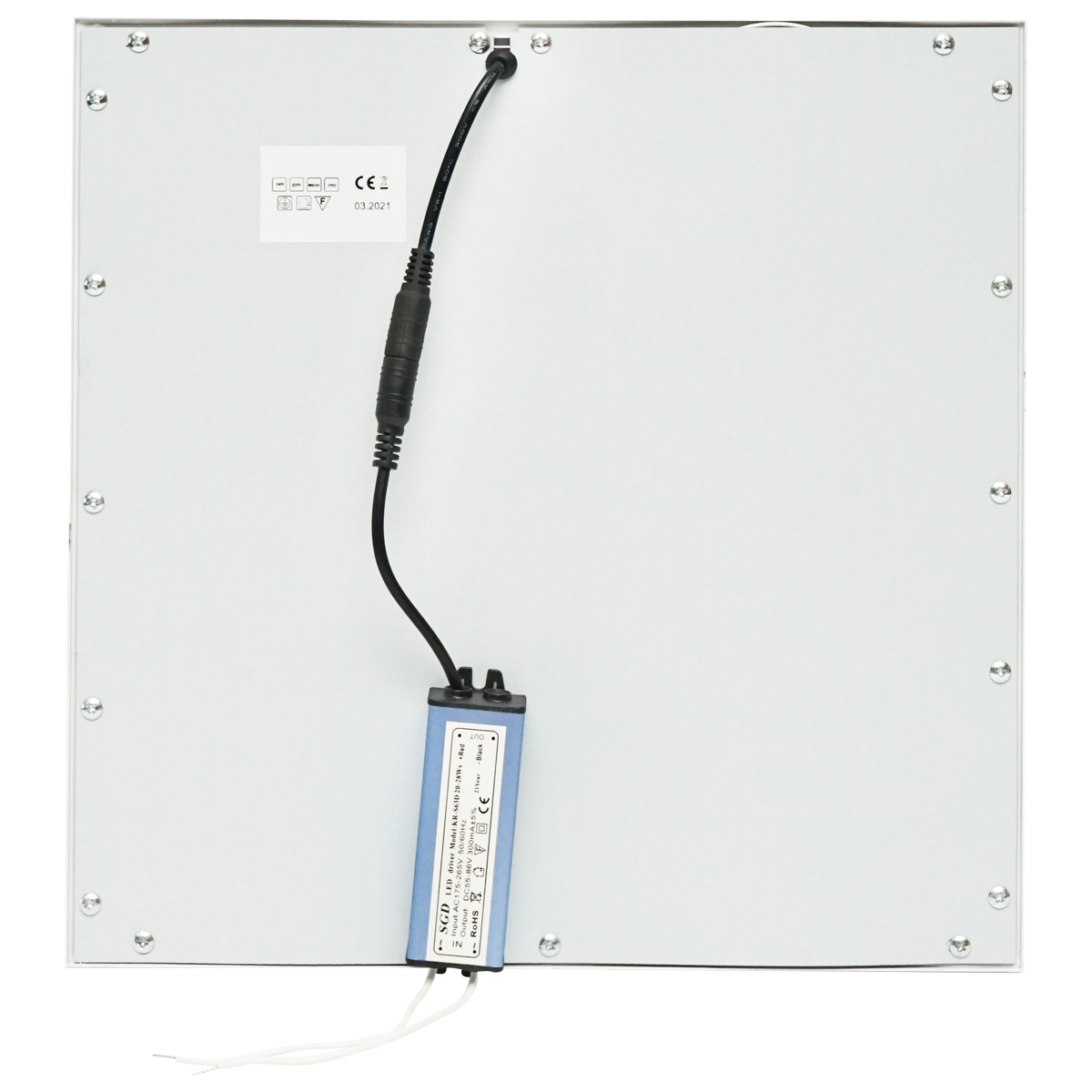 Panou LED slim 24W, 220V, 295x295x7mm pentru tavan casetat Breckner Germany - imagine 6