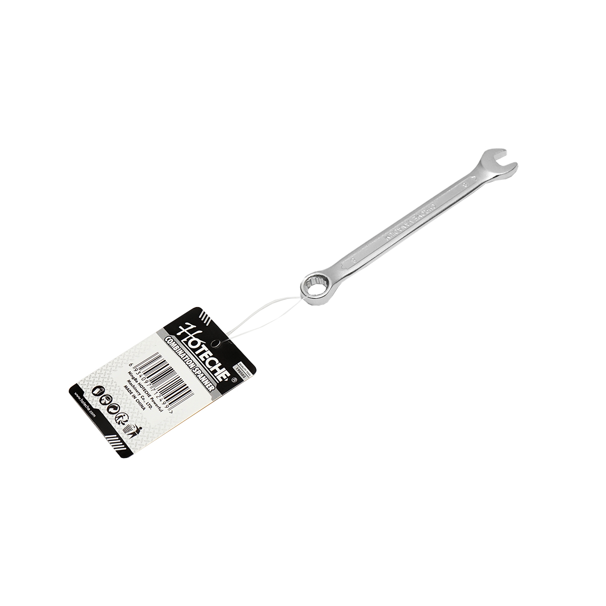 Cheie combinata fixa si inelara 8mm Hoteche - imagine 4