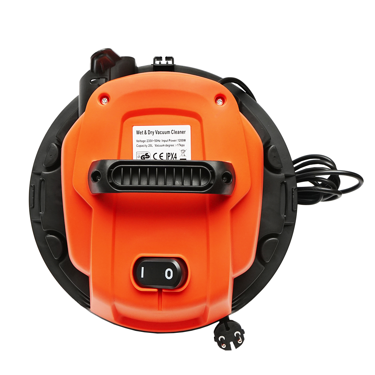 Aspirator profesional industrial volum 20L 220V 1200W corp din plastic PP Breckner Germany - imagine 6