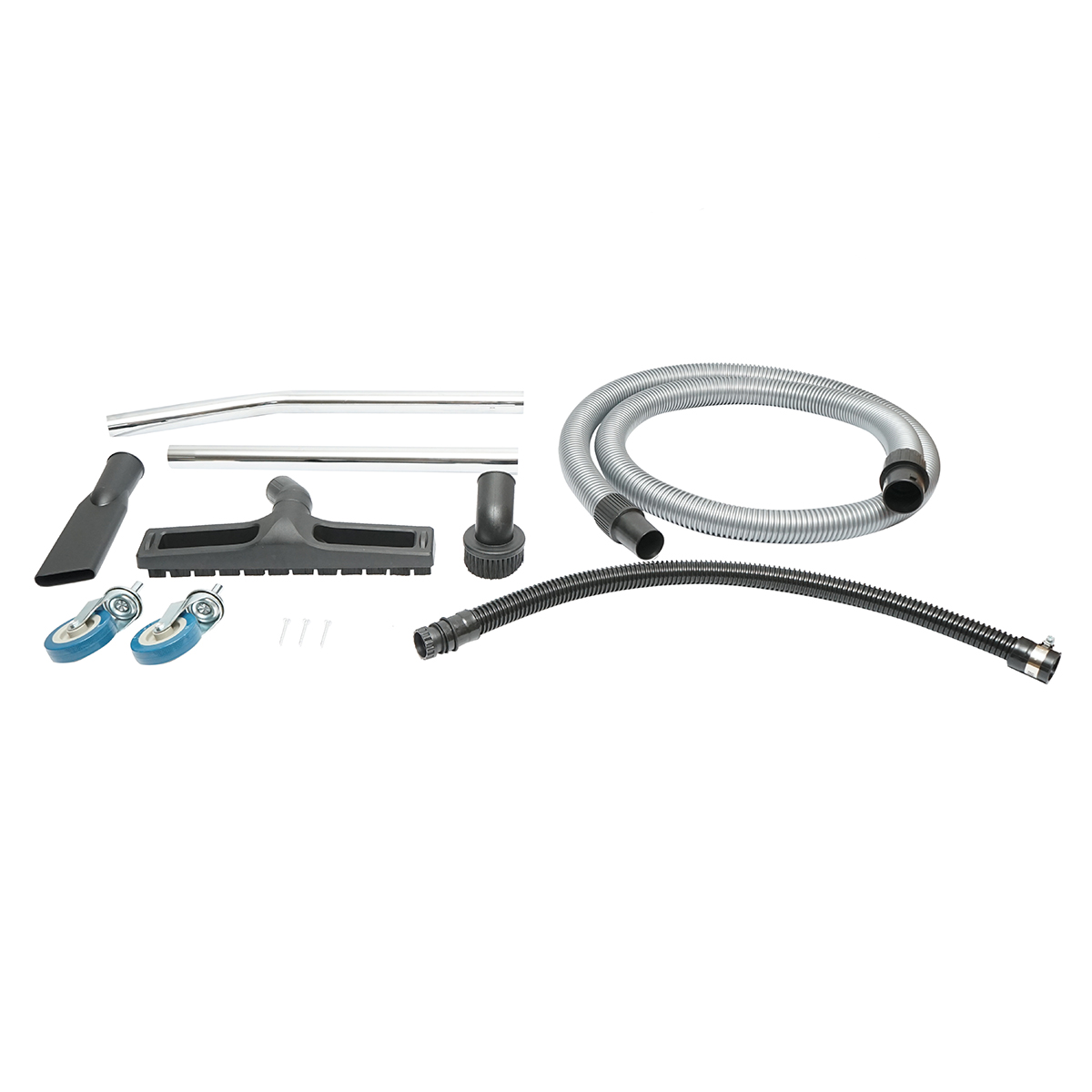 Aspirator profesional industrial uscat/umed 3000W, 220W, volum 70L corp din inox Breckner Germany - imagine 6