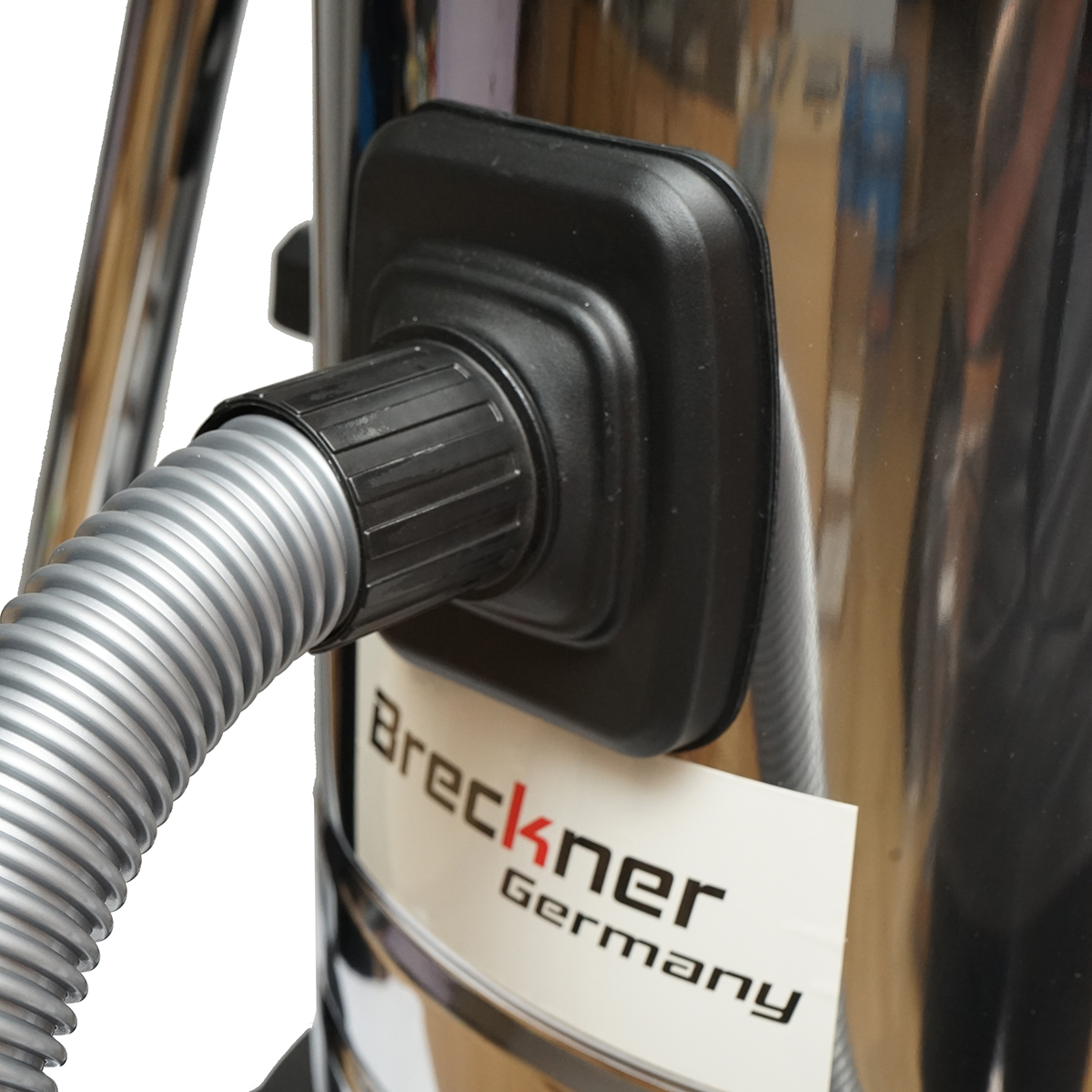 Aspirator profesional industrial uscat/umed 3000W, 220W, volum 70L corp din inox Breckner Germany - imagine 9