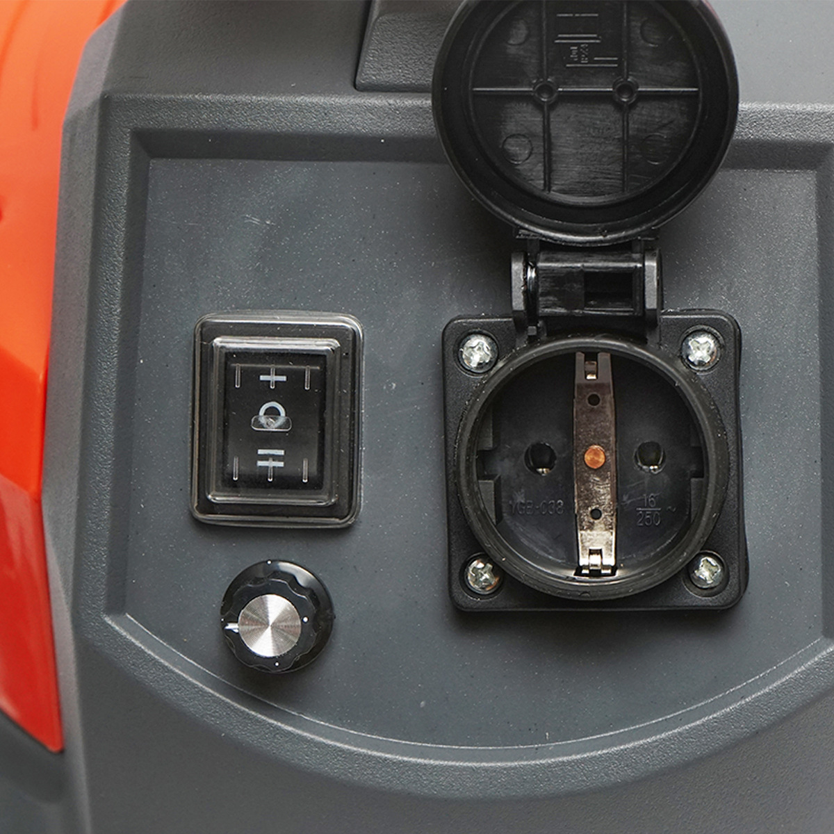 Aspirator profesional industrial volum 38L 220V 1600W corp din inox Breckner Germany - imagine 7