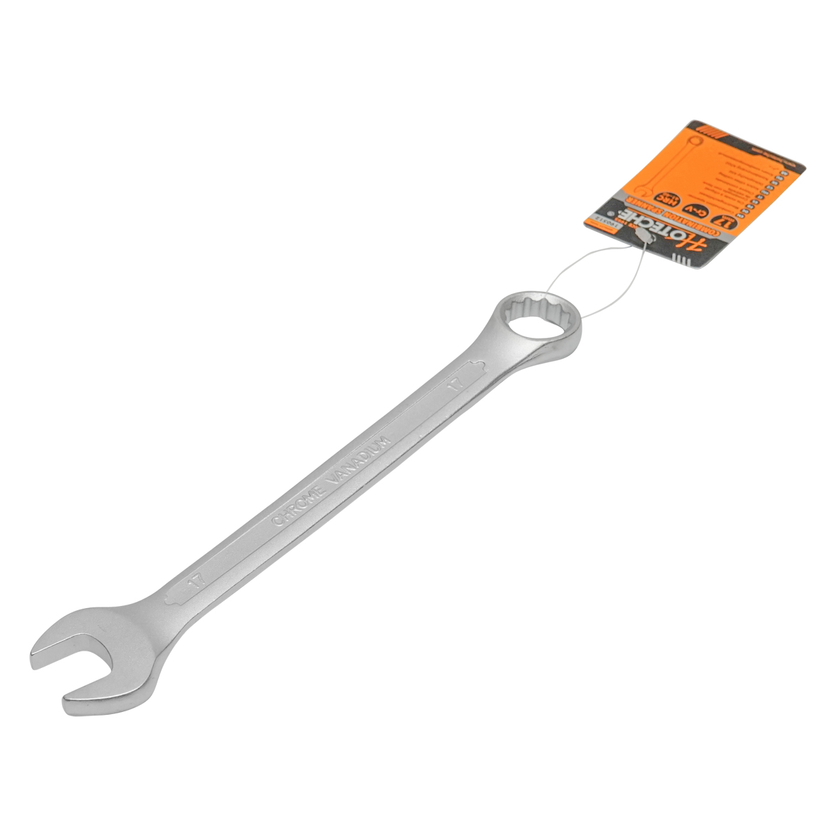 Cheie combinata fixa si inelara de 17mm Hoteche - imagine 2