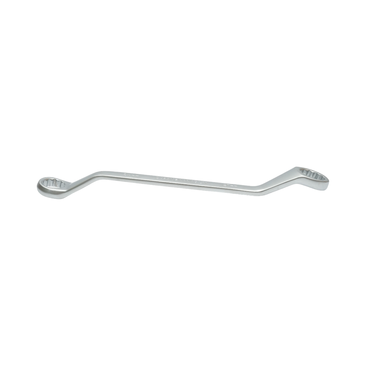 Cheie inelara cotita dubla 24x27mm Cr-V - imagine 2