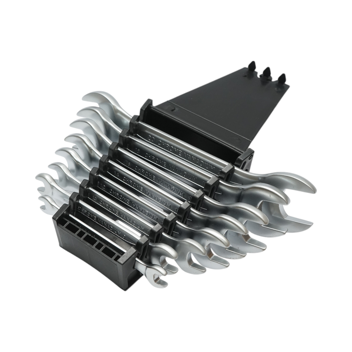 Set 8 chei fixe in suport cu clema 6-22mm Breckner Germany - imagine 2
