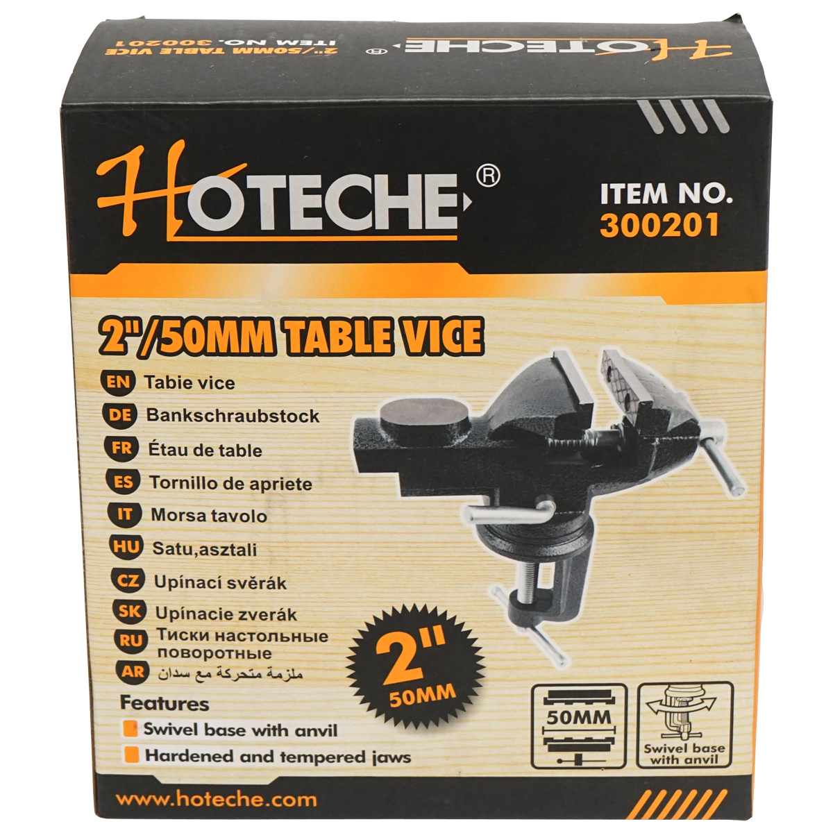 Menghina 50mm cu rotire 360 grade si fixare verticala pe blat Hoteche - imagine 5