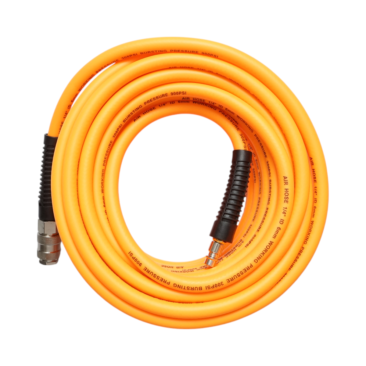 Furtun aer compresor profesional 15m din PVC si cuplare rapida universala Breckner Germany - imagine 2