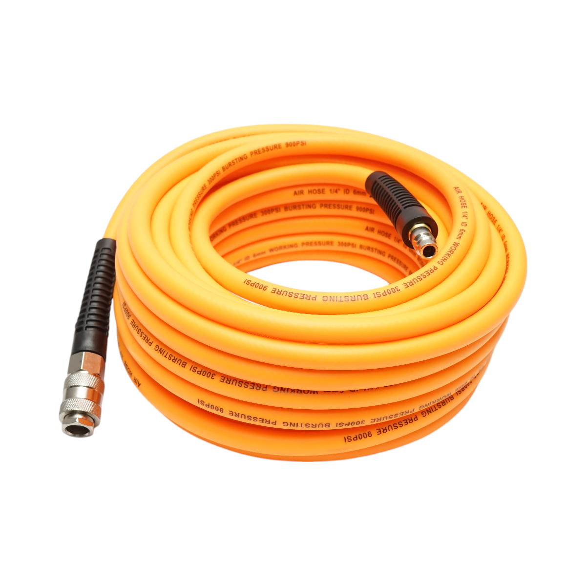 Furtun aer compresor profesional 15m din PVC si cuplare rapida universala Breckner Germany - imagine 3