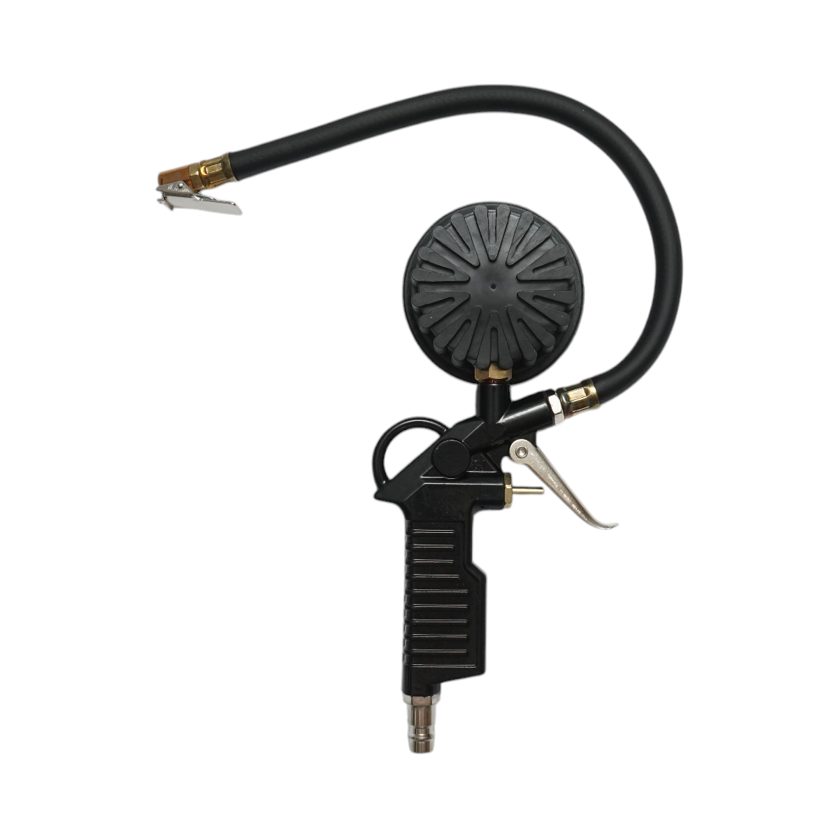 Pistol umflat roti cu furtun si manometru mecanic 0-16 bar Breckner Germany - imagine 3