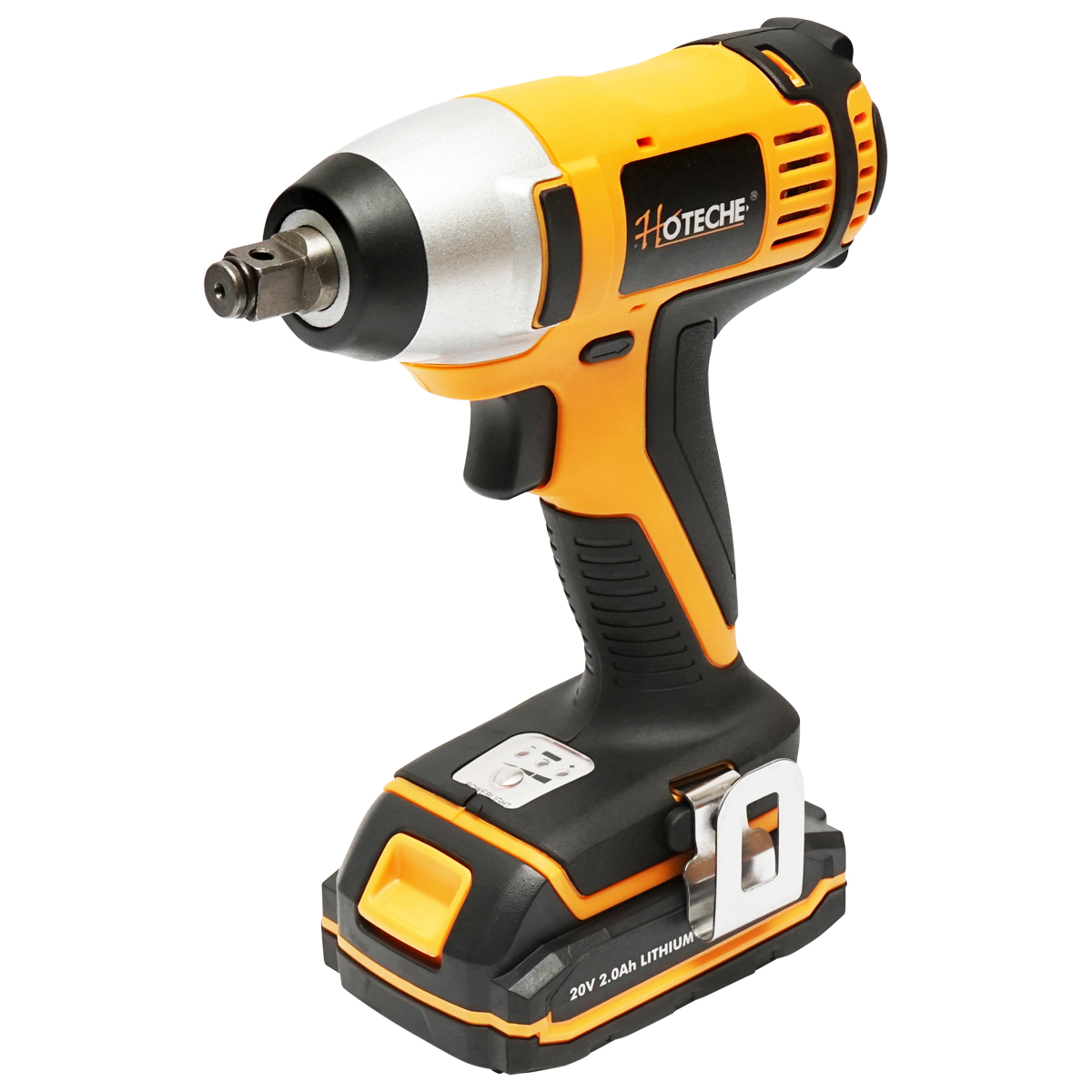 Masina de insurubat 1/2 cu impact 20V 180Nm, baterie incarcare rapida 2x2Ah Hoteche - imagine 4