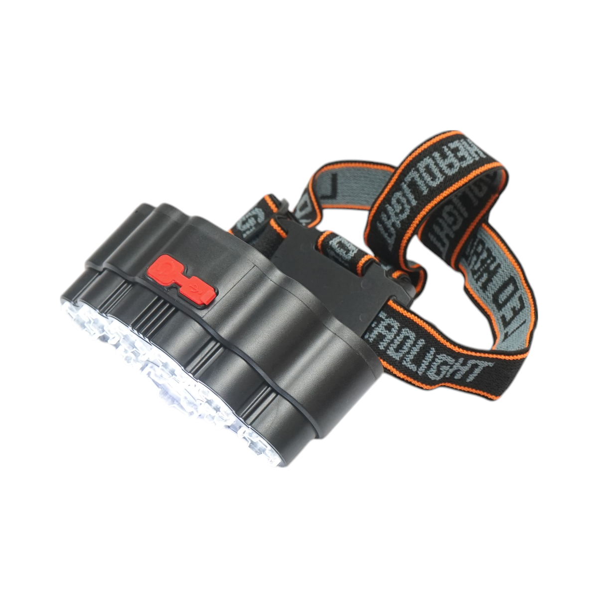 Lanterna frontala de cap cu 9 LED-uri, 4 moduri iluminare, reincarcabila USB - imagine 7
