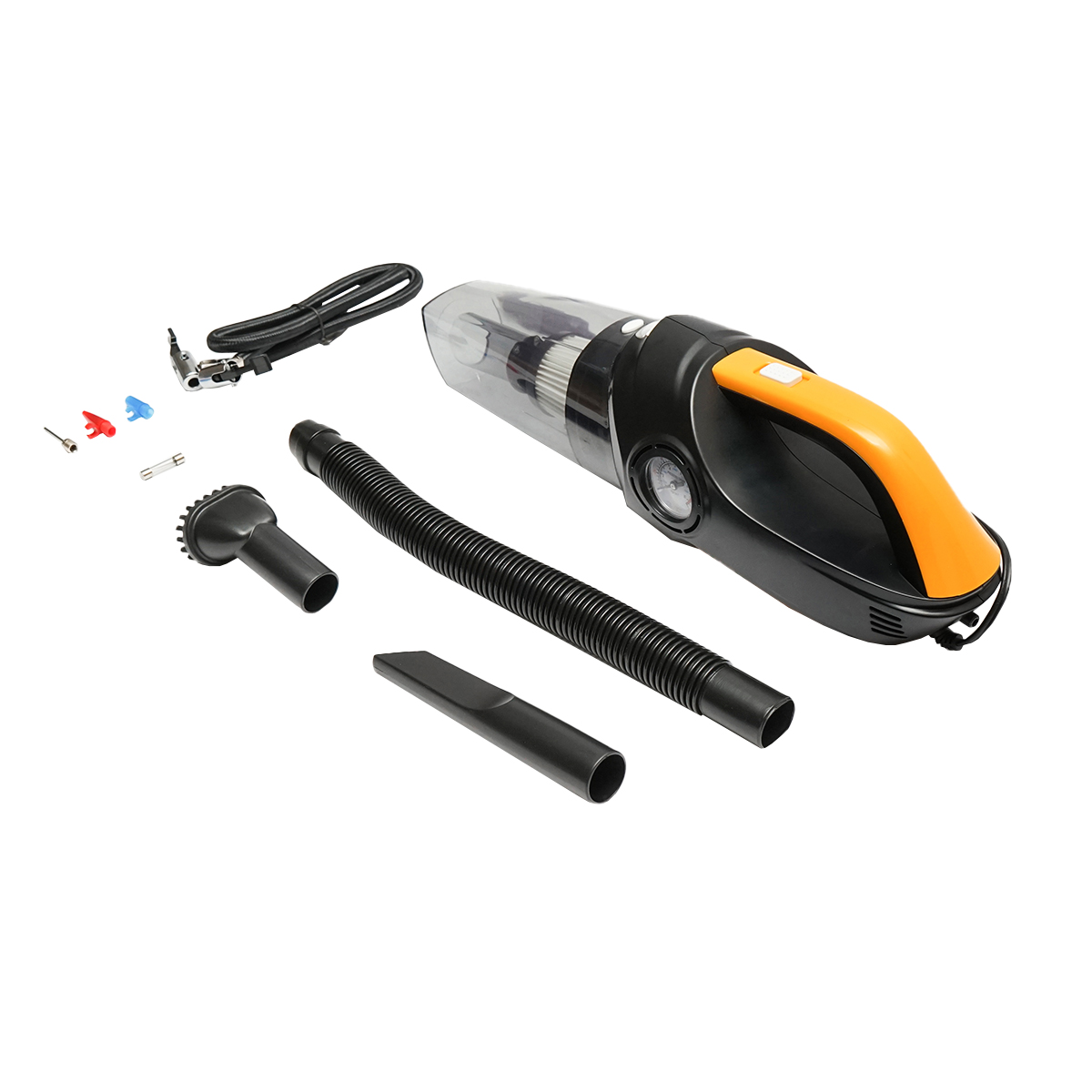 Aspirator si compresor auto 3 in 1 12V 60W/120W presiune maxima 10.3 Bar Hoteche - imagine 2