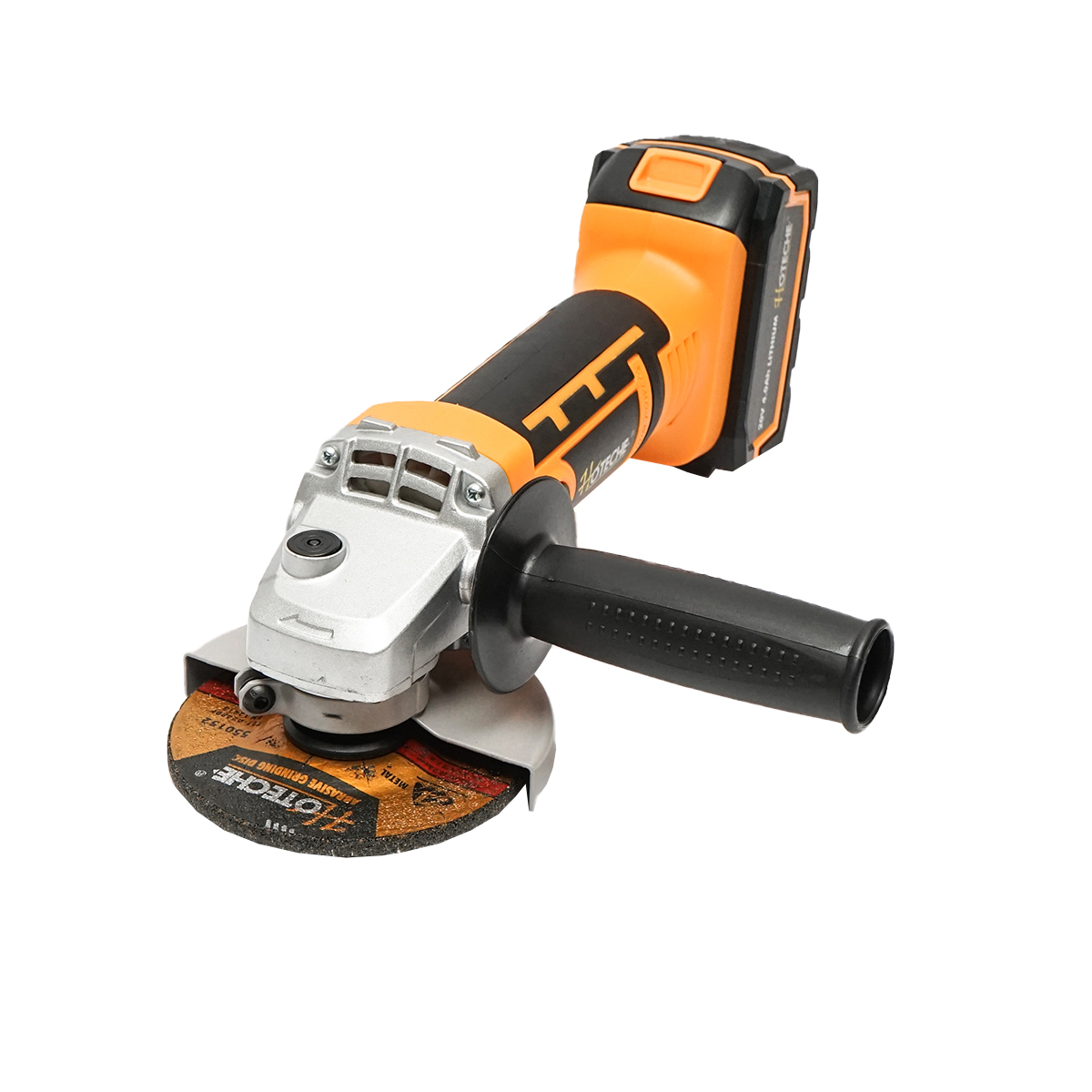 Polizor unghiular 550W, cu acumulator 21V./4Ah. 3 trepte de viteza 4500/5500/7000rot/min. diametru disc 115mm - imagine 10