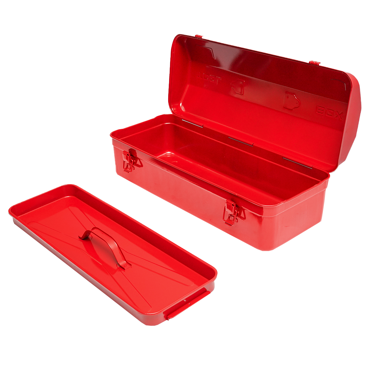 Cutie scule metalica rosie 540x210x190mm Breckner Germany - imagine 5